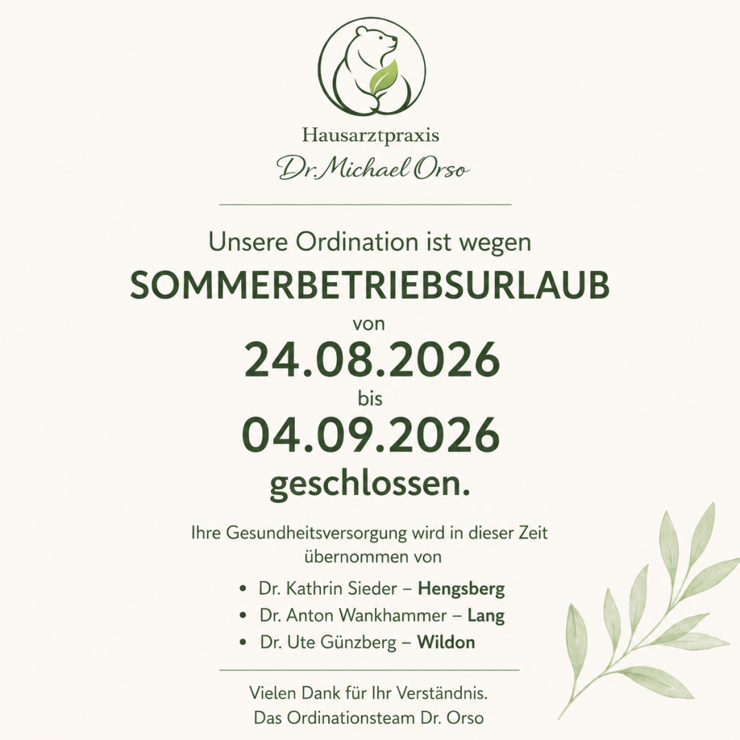 Wichtige Information